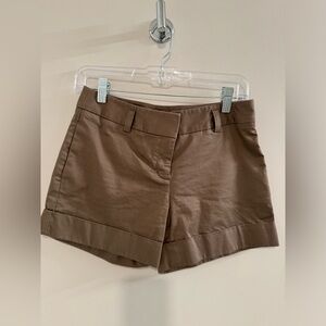 womens brown short